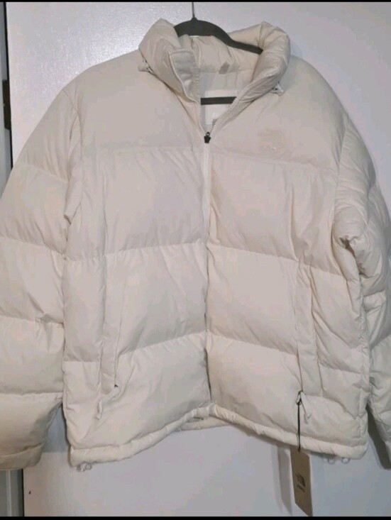 The North Face Jackets & Blazers - The North Face x Skims 96 Nupste Puffer Jacket Bone Women Size Medium NWT
